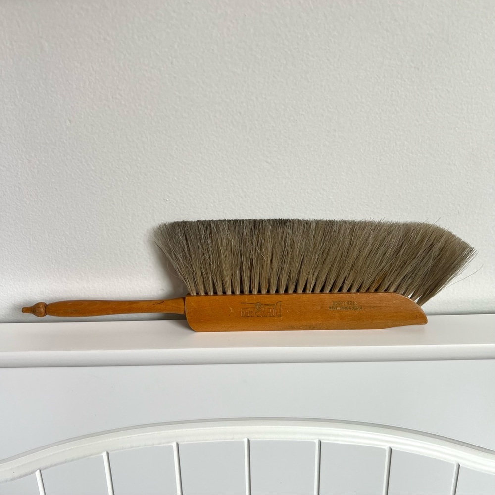 Dietzgen Horsehair Vintage Long Wooden Handle Drafting Brush